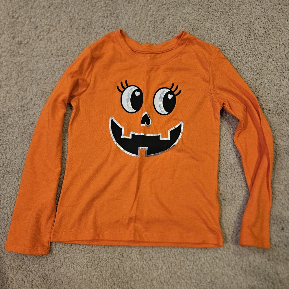 Halloween Pumpkin YS (6-6X) T-shirt